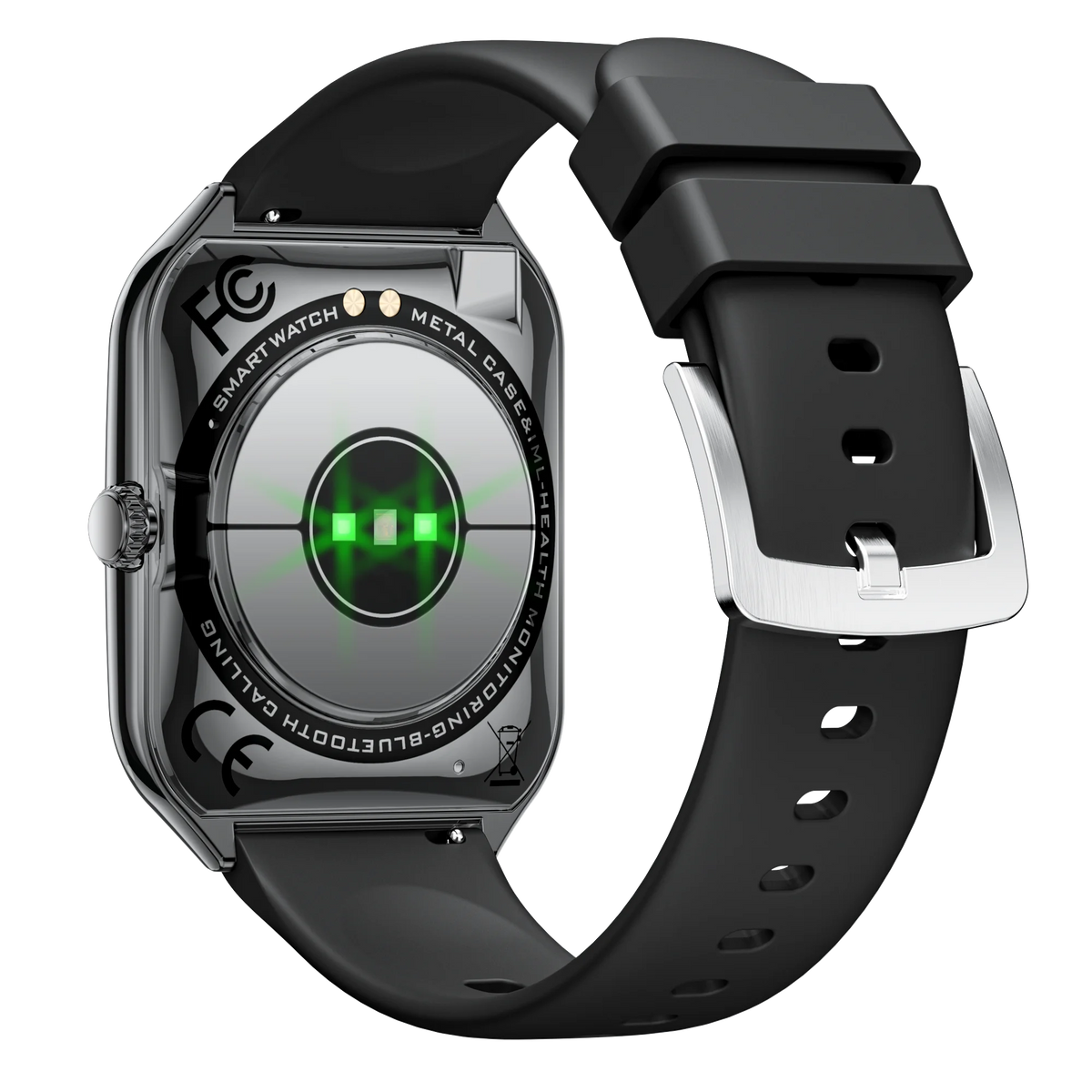 MT61 Ultra-slim 7.5mm Smart Watch 1.96 Inch Curved AMOLED Square Big Screen Fitcloudpro App Bt Call Rotate Button Smartwatch