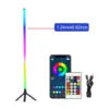 LED RGB Floor Lamp,Smart Corner Standing Lamp with Music Sync,Game Light for Bedroom, Living Room,Gaming Room,Office