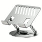 360 Degree Swivel Laptop Stand, Height Adjustable Computer Riser, Ergonomic Cooling Laptop Holder, Metal Notebook Tablet Mount