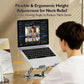 360 Degree Swivel Laptop Stand, Height Adjustable Computer Riser, Ergonomic Cooling Laptop Holder, Metal Notebook Tablet Mount