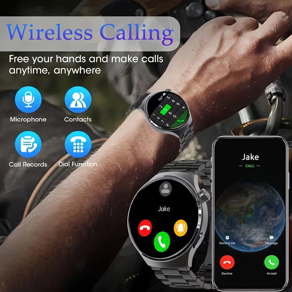 SENBONO V19 Men's Smartwatch 1.39-inch HD Screen BT Calling IP68 Heart Rate Monitoring Unisex Fitness Tracker Sports Smartwatch