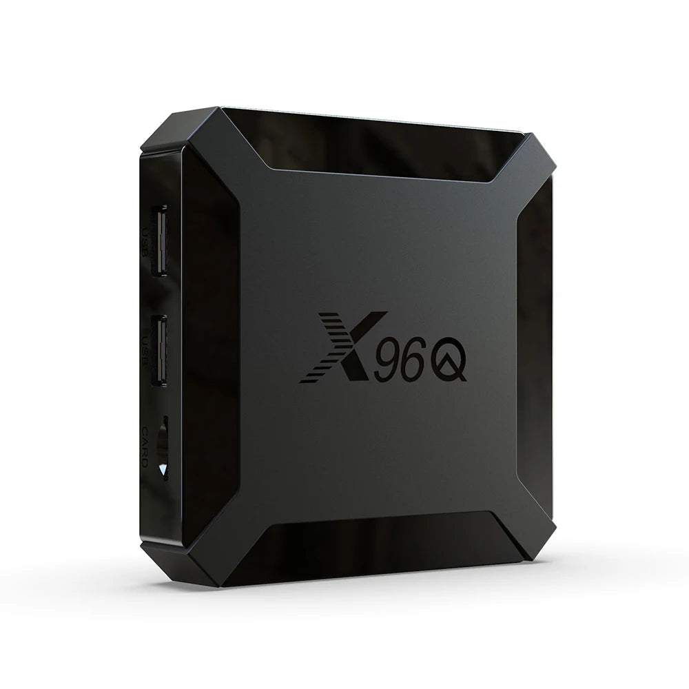 X96Q TV Box 2GB 16GB Allwinner H313 Quad Core Android 10.0 2.4G Wifi 4K HD Set Top Box Smart Media Player