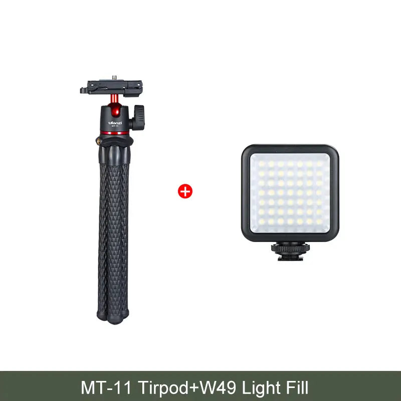 Ulanzi MT-11 Flexible Octopus Tripod Smartphone DSLR SLR Vlog Tripod Travel Portable 2 in 1 Tripod Extend 1/4 Screw Magic Arm