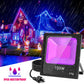 LED BLACK LIGHT Us Stock 150w 100w Led Flashing Stage Lights for Backyard Weeding Dj Nightclub House Disco Bar Party