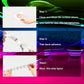 30m 24V IP20 2835 Multi-color RGB Led Strip Light with for Smart APP Control 44keys Remote Copper Flex Ribbon