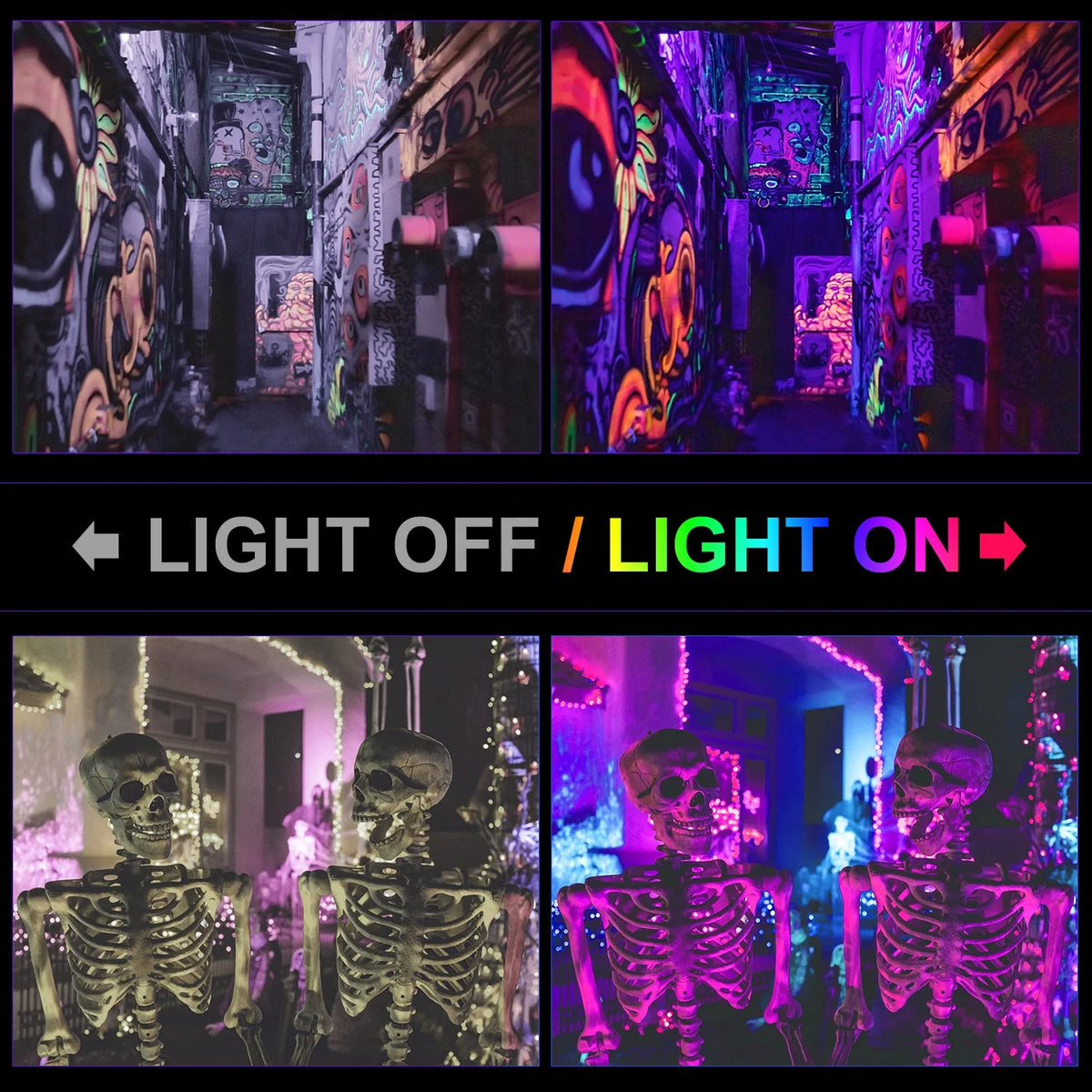 LED BLACK LIGHT Us Stock 150w 100w Led Flashing Stage Lights for Backyard Weeding Dj Nightclub House Disco Bar Party