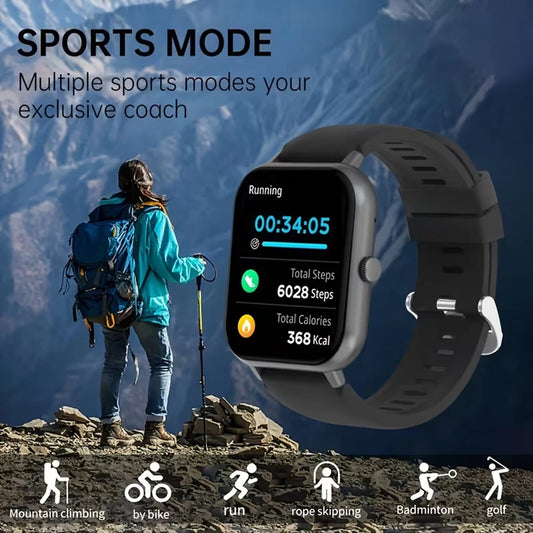 SENBONO ZL54CJ Women's Smartwatch BT Call IP68 Waterproof Women's Health Management Sports Fitness Log Outdoor Smartwatch