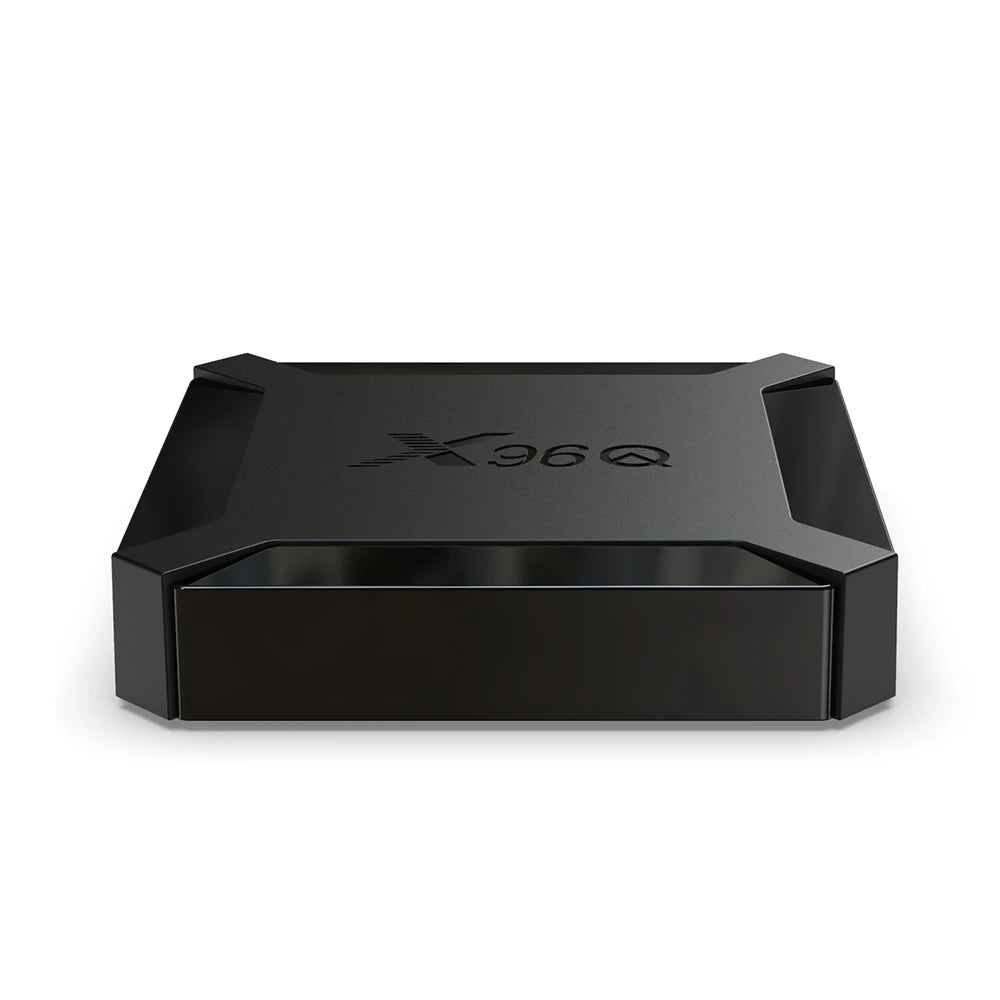 Hot X96Q Android 10.0 Fast Smart TV BOX 2GB 16GB Allwinner H313 Quad Core 4K Set top box Media Player fast shipping