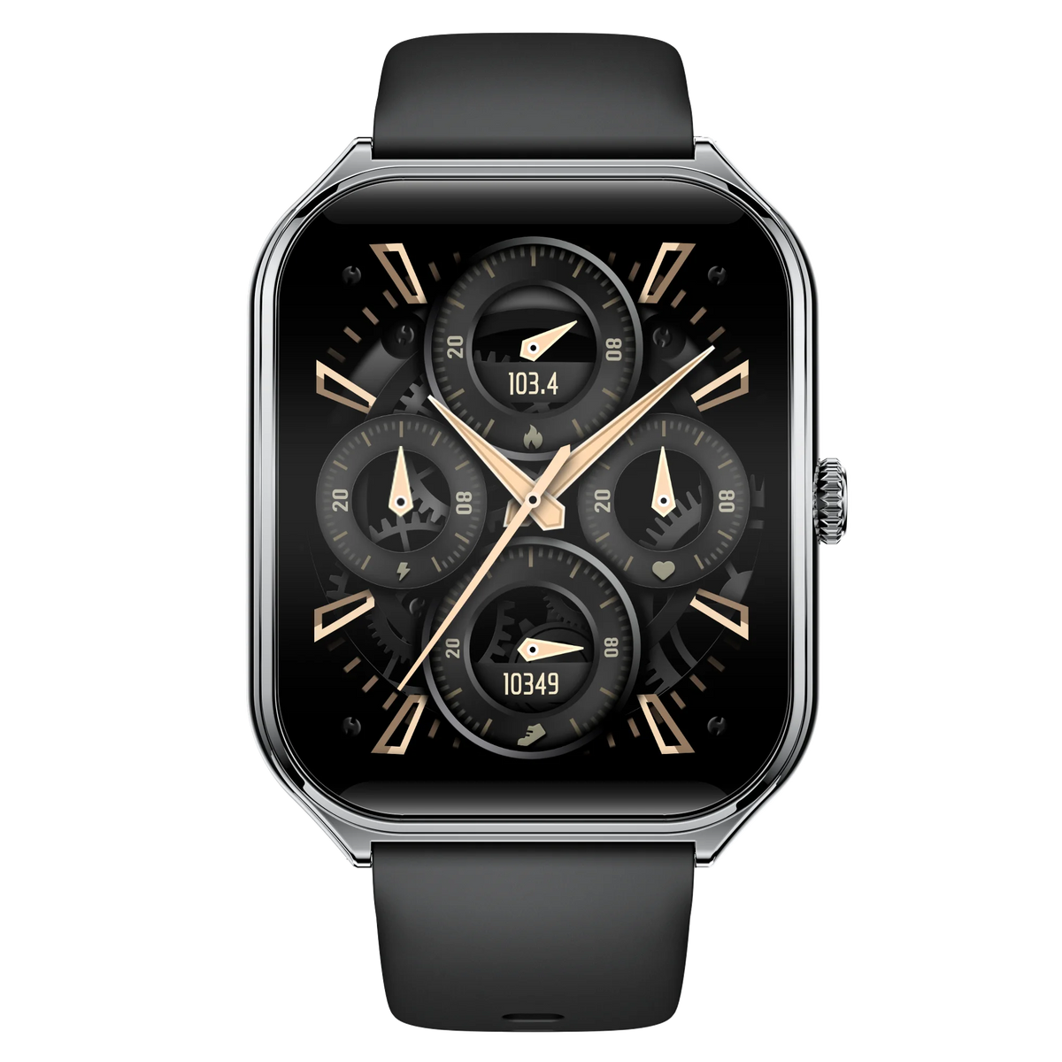 MT61 Ultra-slim 7.5mm Smart Watch 1.96 Inch Curved AMOLED Square Big Screen Fitcloudpro App Bt Call Rotate Button Smartwatch