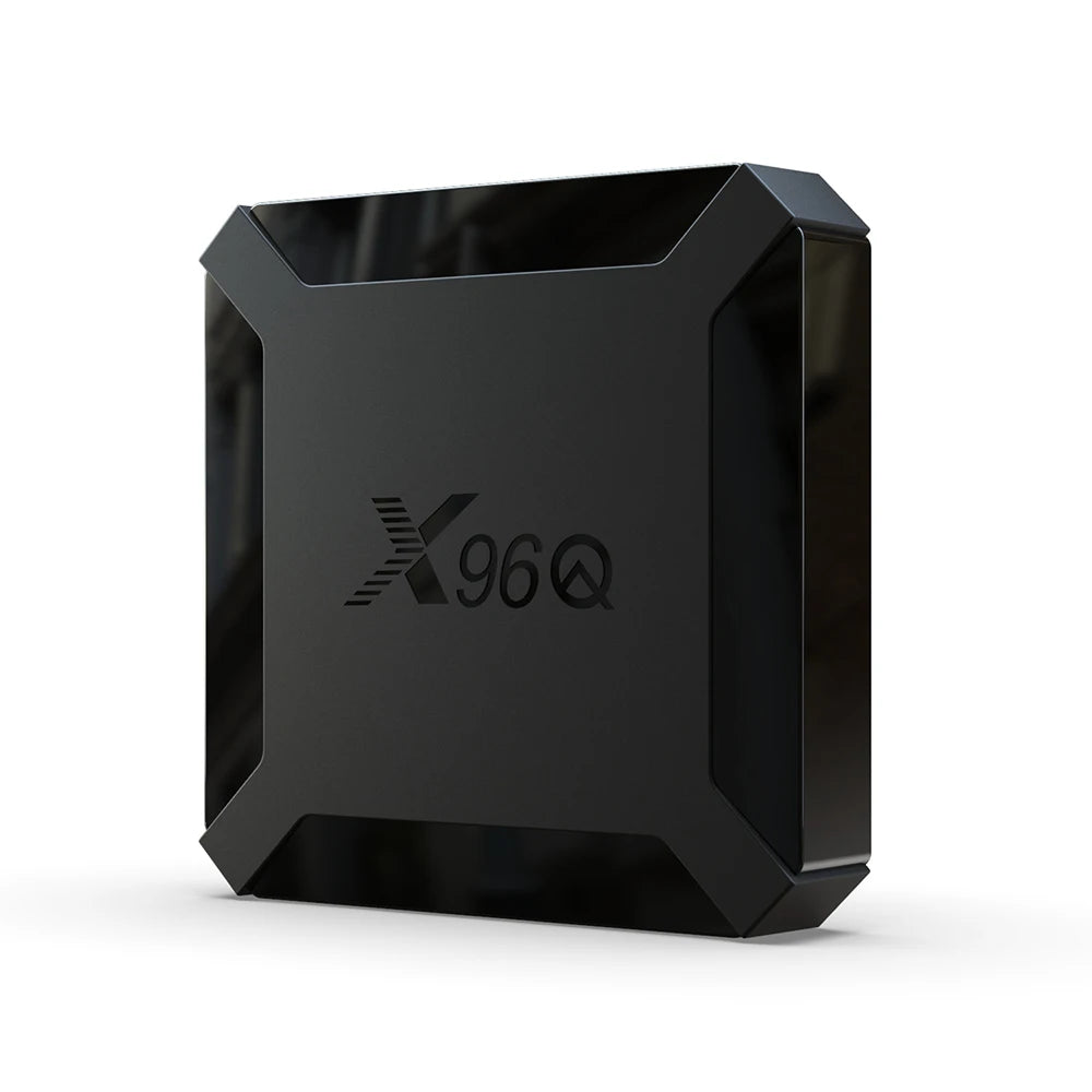 Hot X96Q Android 10.0 Fast Smart TV BOX 2GB 16GB Allwinner H313 Quad Core 4K Set top box Media Player fast shipping