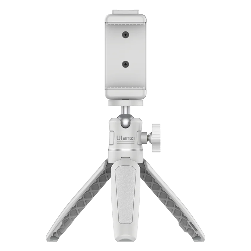 Ulanzi MT-08 SLR Camera Smartphone Vlog Tripod Mini Portable Tripod with Cold Shoe Phone Mount for iPhone Android