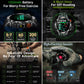 SENBONO V75 Metal Body  Compass for Call Message Push Deep Waterproof Heart Rate Fitness Tracker Adventure Answer Call