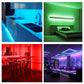 50ft 15M 5050 RGB Flexible Smart LED Strip Light 12V Christmas Festival Holiday Interior House Decoration APP Light Strings