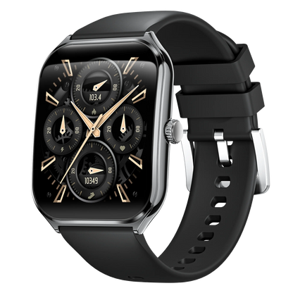 MT61 Ultra-slim 7.5mm Smart Watch 1.96 Inch Curved AMOLED Square Big Screen Fitcloudpro App Bt Call Rotate Button Smartwatch