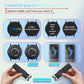 SENBONO V75 Metal Body  Compass for Call Message Push Deep Waterproof Heart Rate Fitness Tracker Adventure Answer Call