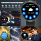 SENBONO V19 Men Smart Watch Blue Tooth Heart Rate Monitor IP68 Waterproof Fitness Tracker Outdoor Men's Smart Sports Watch