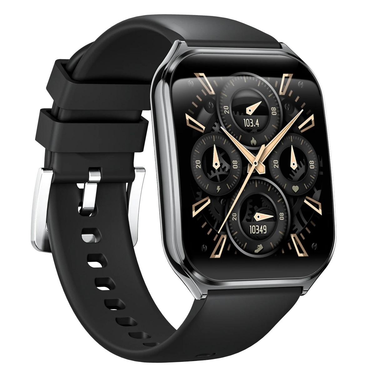 MT61 Ultra-slim 7.5mm Smart Watch 1.96 Inch Curved AMOLED Square Big Screen Fitcloudpro App Bt Call Rotate Button Smartwatch