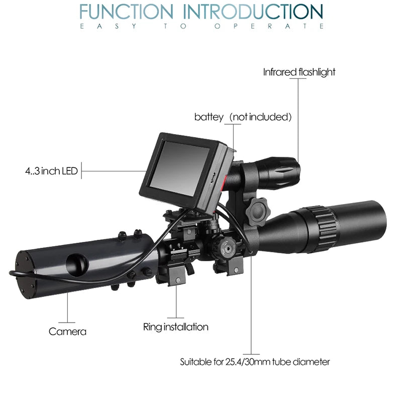 850nm Infrared LEDs IR Night Vision Device Scope Sight Cameras Outdoor 0130 Waterproof Wildlife Trap Cameras A
