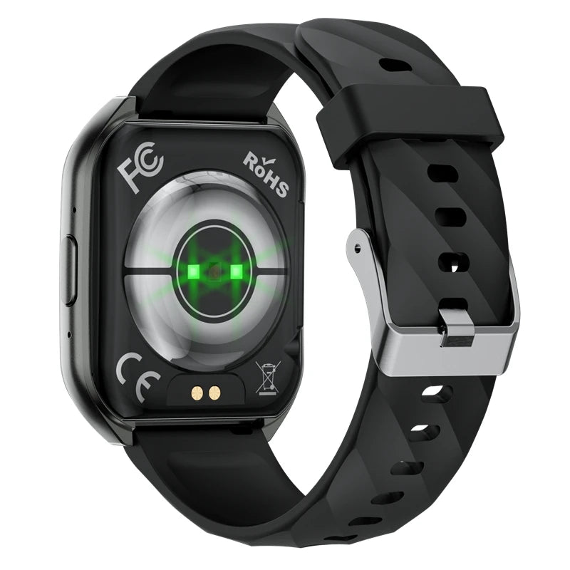 MT66 Smart Watch 1.83 Inch Curved 3D Display Square Screen 1000mah Big Battery Fitcloudpro App Bt 5.4 Call IP68 Sport Smartwatch