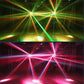 Moving Head DJ Lights 150W RGBW LED 6 Arms Party Light 4 in 1 Bee Eyes Effect Light for Party Disco Fast Shipping