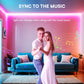 65.6FT RGB LED Light Strip for Daybetter APP Control Copper Body for Bedroom Home Party Christmas Decorations Synchronized Music