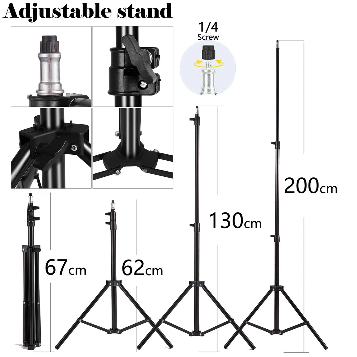 Photographic Equipment Photo Studio Photography Soft Box Kit With Triopod Video 50x70cm Softbox Photo Box With Lamp Holder E27
