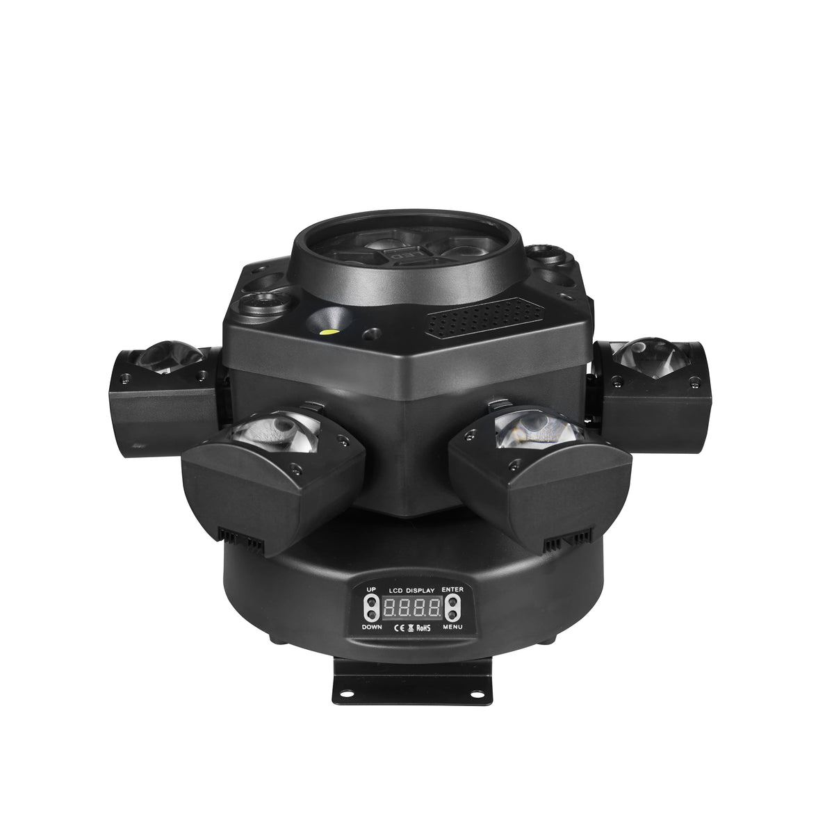 Moving Head DJ Lights 150W RGBW LED 6 Arms Party Light 4 in 1 Bee Eyes Effect Light for Party Disco Fast Shipping