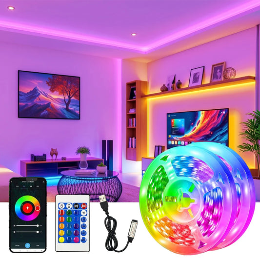 Good Price LED 12V 5050 RGB PVC IP65 Strip Set Colorful USB Strip Light for Background Wall Computer Desk Decoration