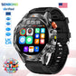 SENBONO V75 Metal Body  Compass for Call Message Push Deep Waterproof Heart Rate Fitness Tracker Adventure Answer Call