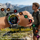 SENBONO V75 Unisex Smartwatch TFT Display IP68 Waterproof 11-30 Days Battery Life Heart Rate Monitor Activity Tracker Weather