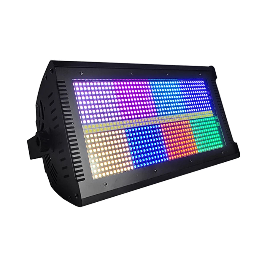Stage Lighting LED 8+8 RGB Segmented Strobe Light Dyed Background Light Suitable for Bar DJ Nightclub Wedding Disco Banquet Hall