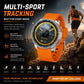 SENBONO MAX88 Men's Smartwatch: 1.43-inch Full Touchscreen, GPS, Compass, Multi-Sport Modes Multifunctional Round Smartwatch
