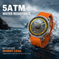 SENBONO MAX88 Men's Smartwatch: 1.43-inch Full Touchscreen, GPS, Compass, Multi-Sport Modes Multifunctional Round Smartwatch