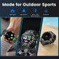 SENBONO V75 Smartwatch with Compass 1000mAh Large Battery Heart Rate Sleep Monitoring IP68 Waterproof Outdoor Smartwatch for Men