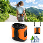 Portable Waist Fan Clip On, MAX 7H Work Time, Rechargeable Wearable Shirt Fan with Light,with Power Bank Function,16000RPM Powerful 5 Speed Belt Fans Personal Fans for Outdoor Jobsite Camping Travel