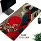 XXL Japanese Ukiyo-e Anime Bohemian Gaming Mouse Pad & Desk Mat - Large Non-Slip Rubber Base Suitable for Office, Home Computer, Compatible for PC, Laptop