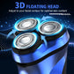 Electric Razor for Men Cordless,Men's Electric Shaver,,Pop-up Trimmer,Wet or Dry Rotary Shaver for Men for Travel,USB Fast Charging