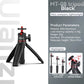 Ulanzi MT-08 Mini Tripod White Color Foldable Tripod Monopod  Mount 1/4'' Tripod Universal for DSLR Android iPhone Smartphone