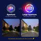 ANNKE 5MP Smart Light Video Surveillance Cameras 5MP Bullet Cameras Audio Recording Outdoor Weatherproof Security Cameras
