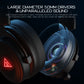 2.4GHz Wireless Headphones Bluetooth 5.0 Gaming Headset 3 Mode Connection ENC Noise Cancelling Mic 50H Playtime 50mm Drivers Low Latency Surround Sound Dual Chamber Audio for PC PS4 PS5 Xbox Switch