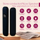 Black Under Pillow Bone Conduction Speaker Wireless Headphones Bluetooth 5.3 Sleeping Headband Mini HD Sound