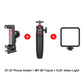 Ulanzi ST-27 Metal Phone Holder Clamp With Cold Shoe Arca Rotatable Tripod Mount Clip for TikTok Vlog Photography