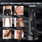 Body Hair Trimmer for Men,Pubic Hair Trimmer with LED Light - Electric Ball Shavers with Ceramic Blades & Travel Lock - Body Groomer IPX7 Waterproof Wet/Dry Use for Groin/Chest/Legs