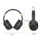 Over-Ear Bluetooth Headphones, Wireless Sport Headset with Wired Option, LED Breathing Light, Foldable Portable Design for PC Gaming, Music, Travel, Home Office Use, Great Gift Choice for Men, Women and Students