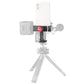 Ulanzi ST-27 Metal Phone Holder Clamp With Cold Shoe Arca Rotatable Tripod Mount Clip for TikTok Vlog Photography
