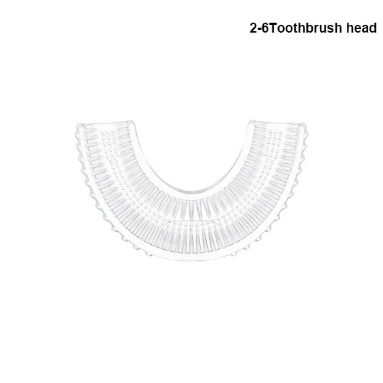 Children Electric Toothbrush Kids U-shaped 360 Degrees Silica Gel USB Charging Ultrasonic Toothbrush Kids Smart Toothbrush
