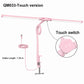 Eye-care Double Head Desk Lamp LED Clip-on 180 Degree Foldable 3 Color Modes Adjustable 3000K-6000K 10 Brightness Levels Computer Screen Light for Home Reading PC Game