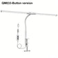 Eye-care Double Head Desk Lamp LED Clip-on 180 Degree Foldable 3 Color Modes Adjustable 3000K-6000K 10 Brightness Levels Computer Screen Light for Home Reading PC Game