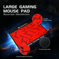 T-WOLF 4 in 1 Gaming Combo Set RGB Keyboard Mouse Headset Large Mousepad Wired USB Rainbow LED Back to School PC Gamer Kit for Desktop Laptop