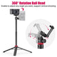 ULANZI TRIPOD MT-44 Tripods Smartphone Vlog Tripods With Cold Shoe Phone Mount Holder For Mobile Tripod Camera Portable SLR
